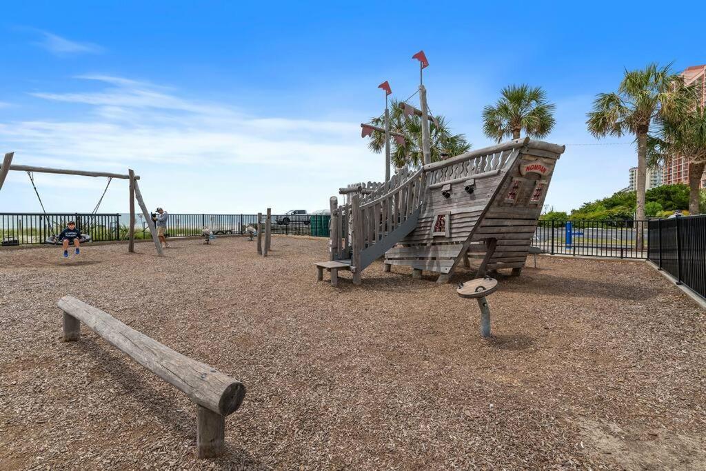 Cabana Palms - Oceanfront Renovated King Bed Sauna Myrtle Beach Ngoại thất bức ảnh
