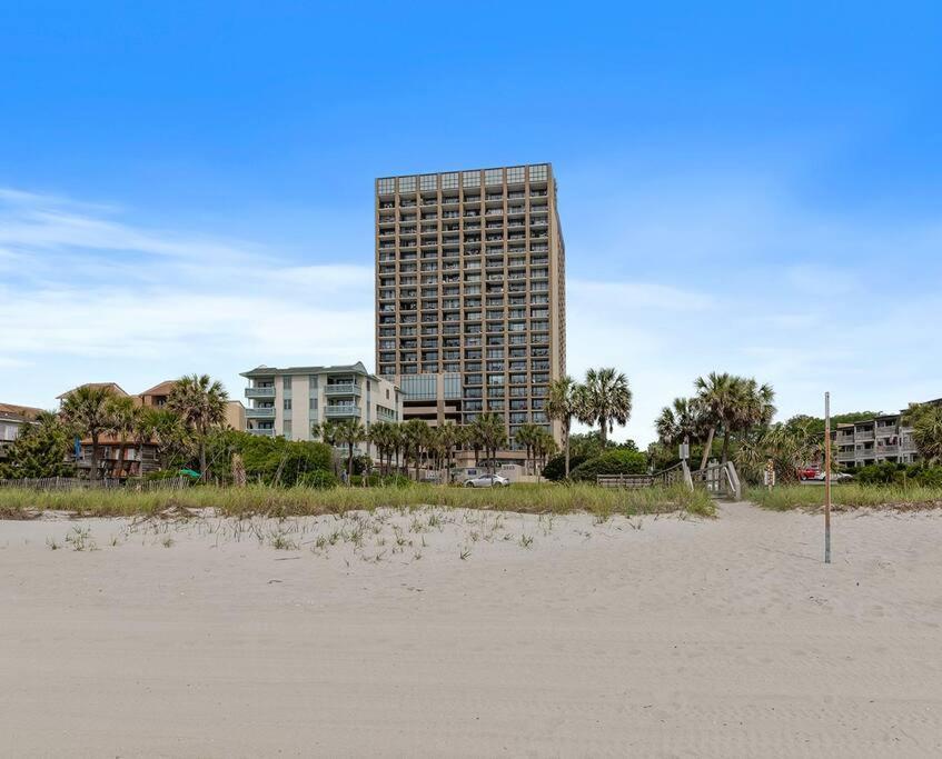 Cabana Palms - Oceanfront Renovated King Bed Sauna Myrtle Beach Ngoại thất bức ảnh