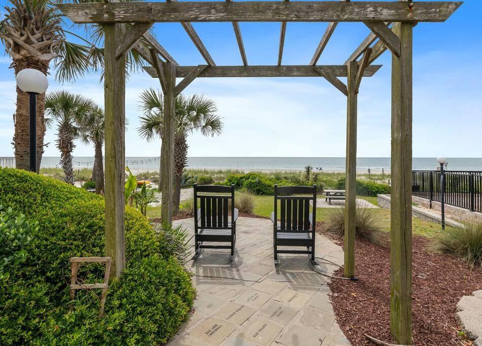 Cabana Palms - Oceanfront Renovated King Bed Sauna Myrtle Beach Ngoại thất bức ảnh