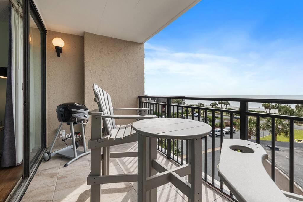 Cabana Palms - Oceanfront Renovated King Bed Sauna Myrtle Beach Ngoại thất bức ảnh